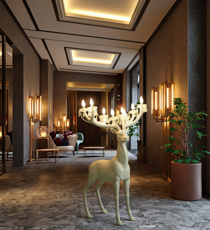Deer Floor Lamp