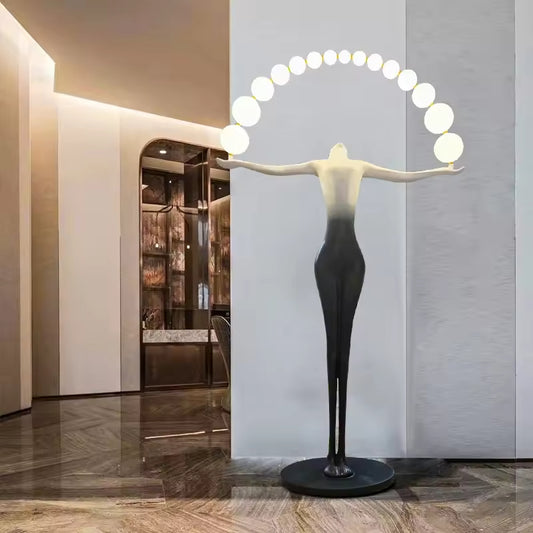 Sun Human Floor Lamp