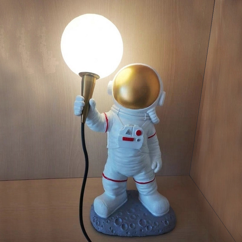 Astronaut Table Lamp Decor Statue
