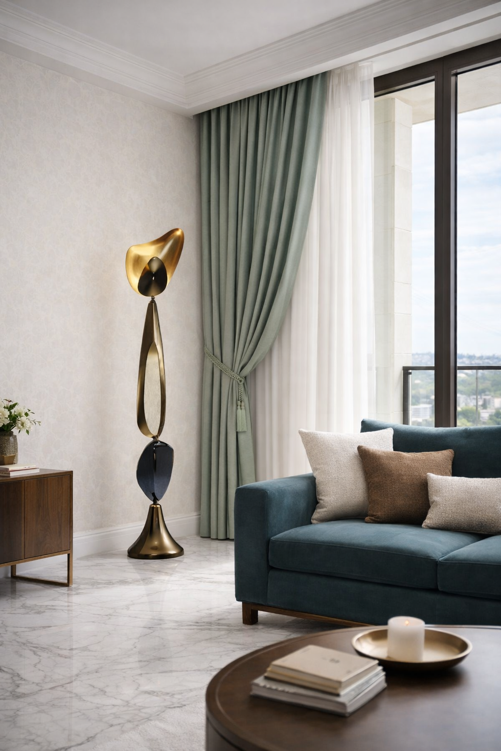 مصباح أرضي فريد