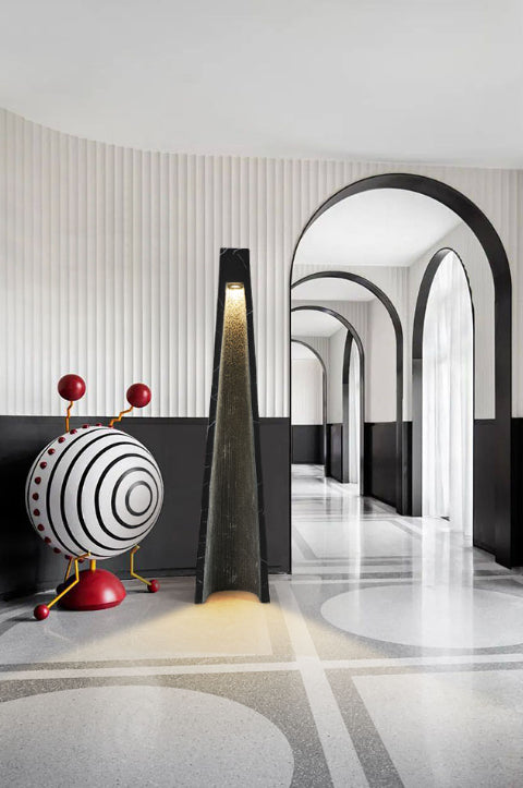 مصباح أرضي رخامي