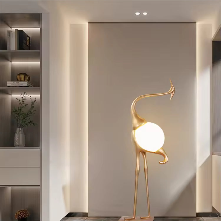 مصباح أرضي مستوحى من الطبيعة 