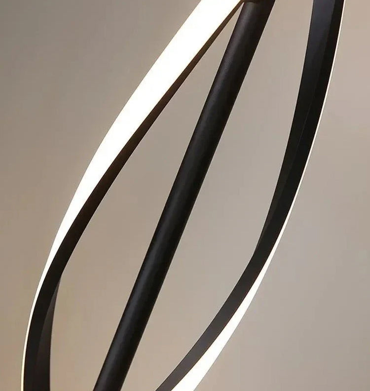 مصباح أرضي حلزوني 