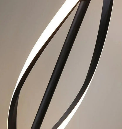 مصباح أرضي حلزوني 