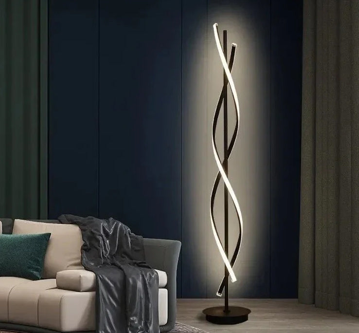 مصباح أرضي حلزوني 