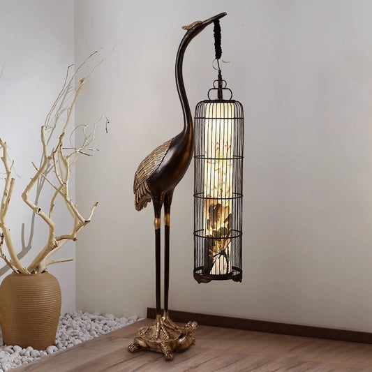 Bird Cage Floor Lamp